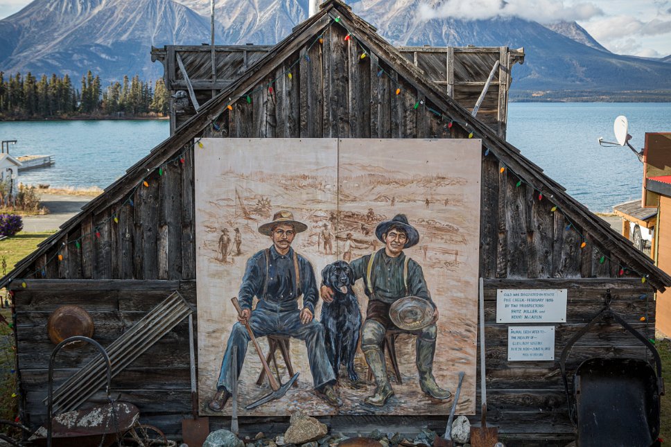 British-Columbia, Atlin, first two successful prospectors