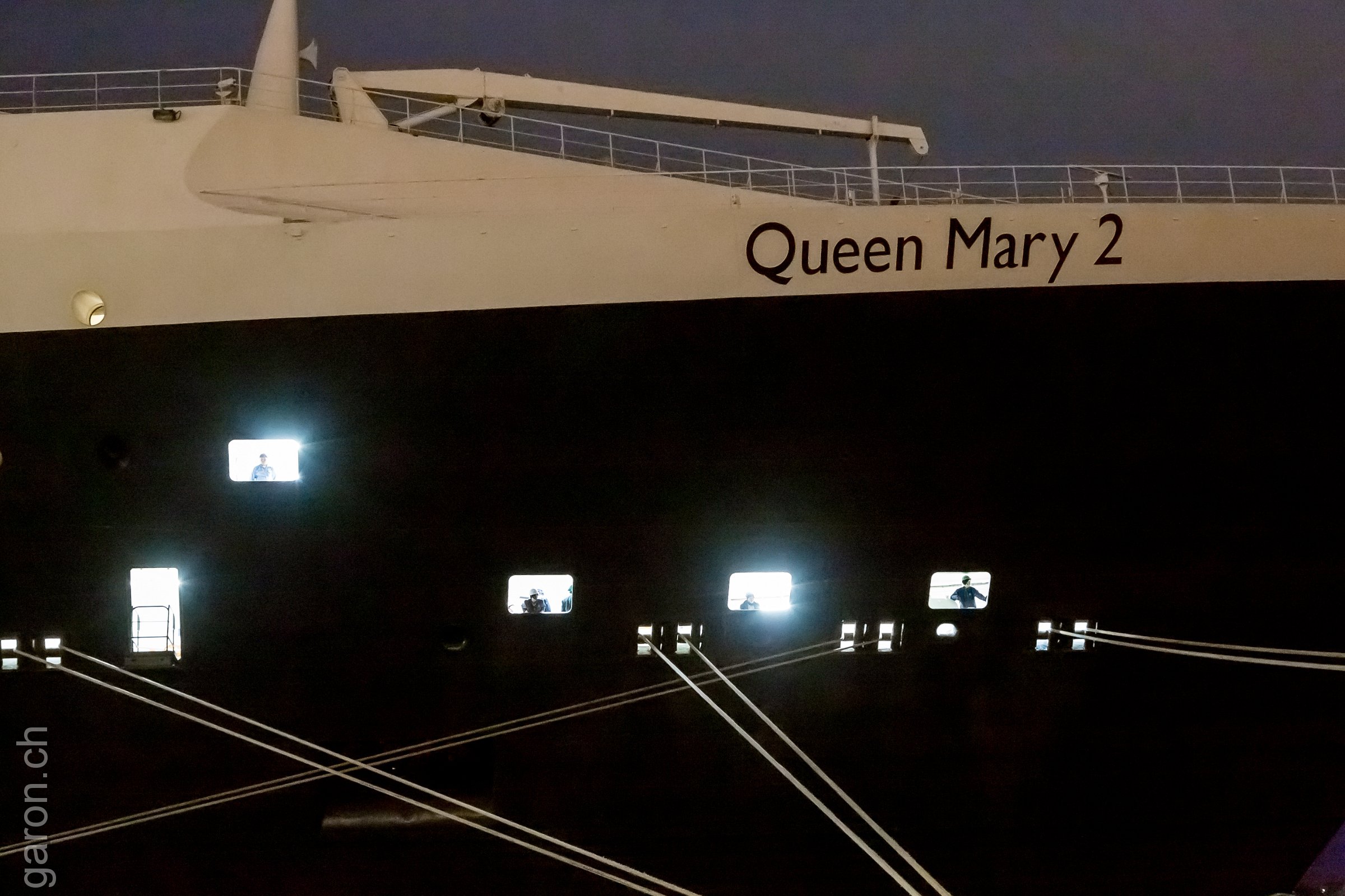 Province de Québec, Port de Québec, navire Queen Mary 2 