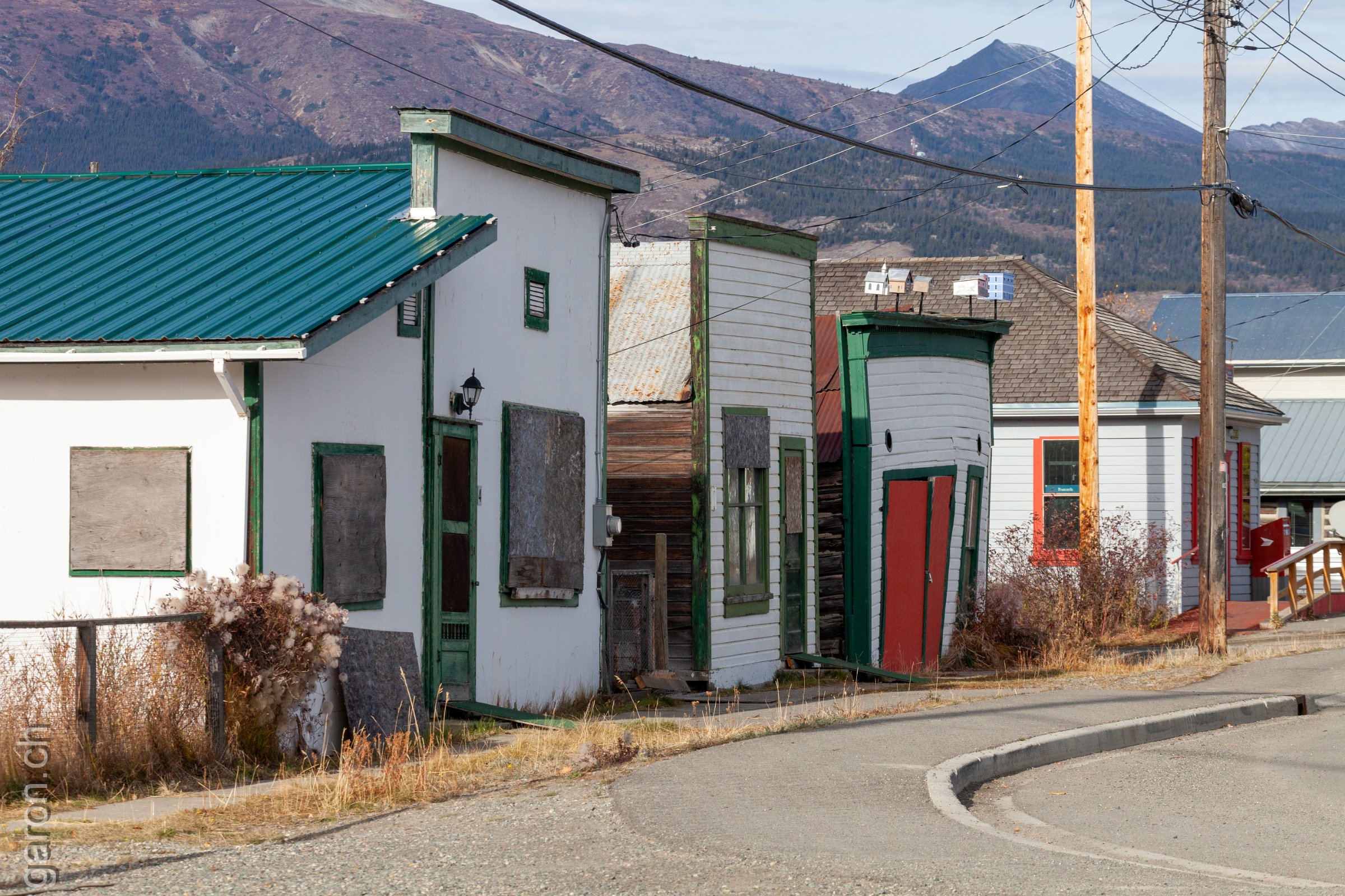 Yukon, Carcross and the tiny houses 