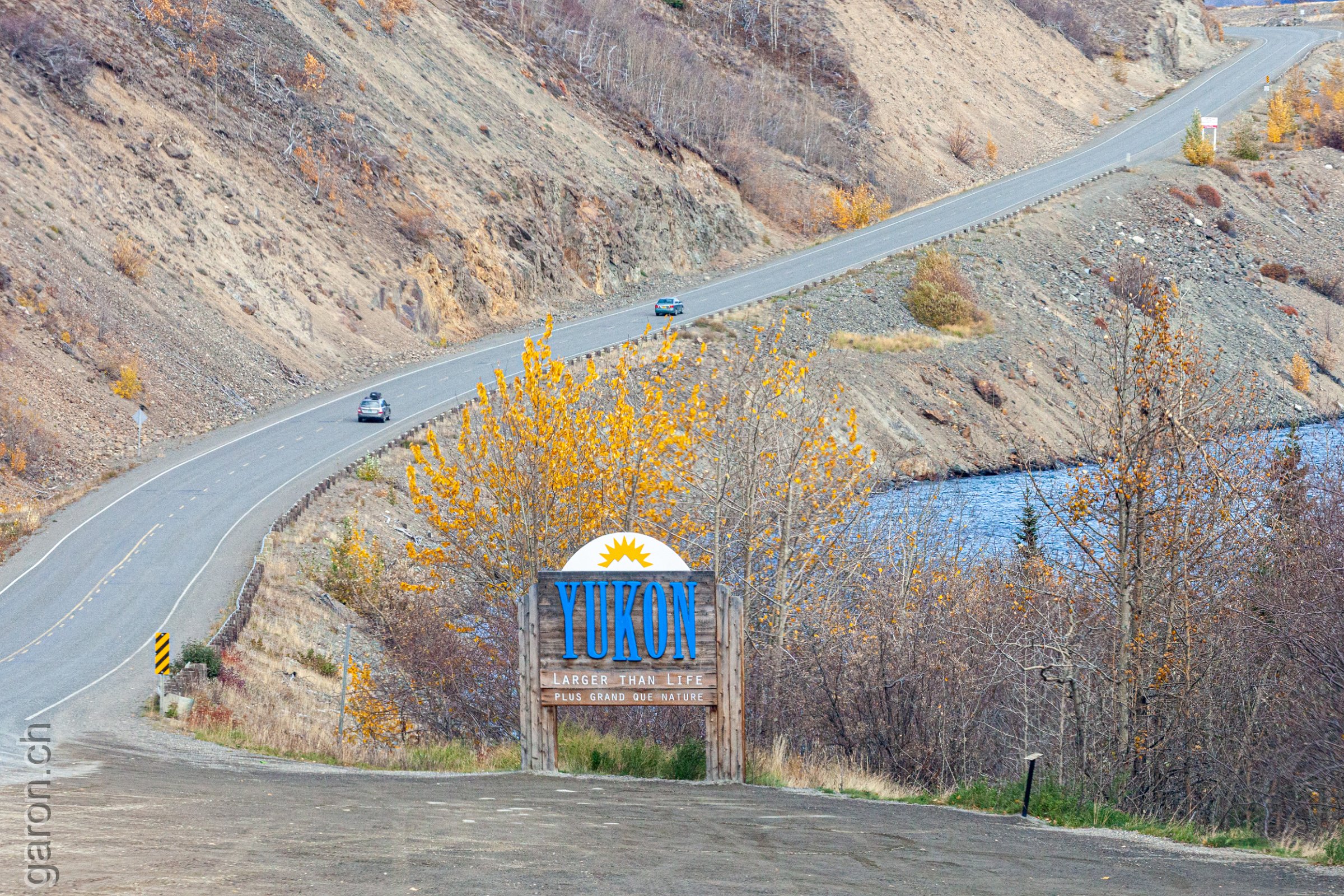 Yukon, along Klondike Highway 