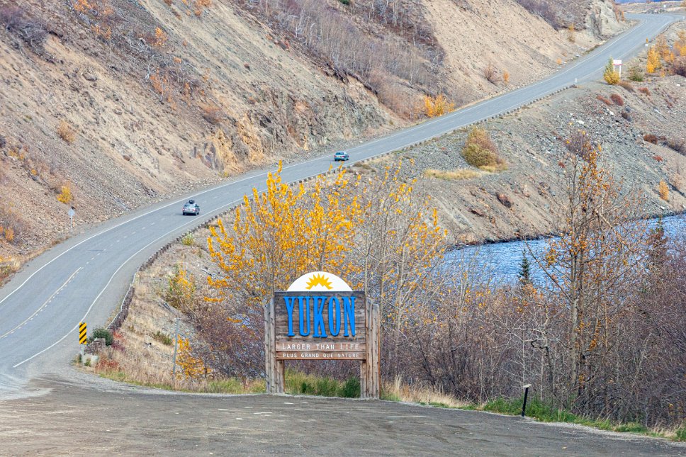 Yukon, along Klondike Highway