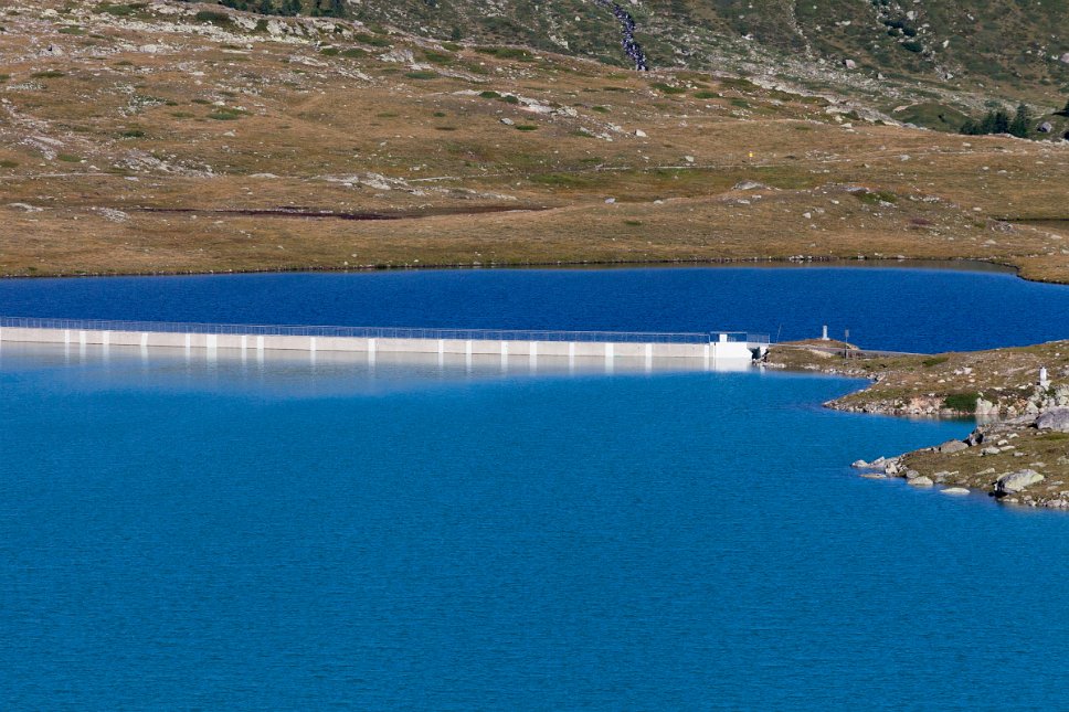 Berninapass, Lago Bianco + Lej Nair