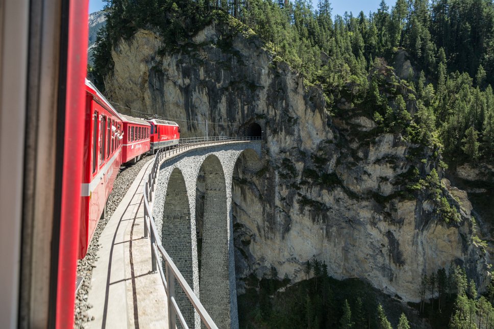 Bernina Zugstrecke