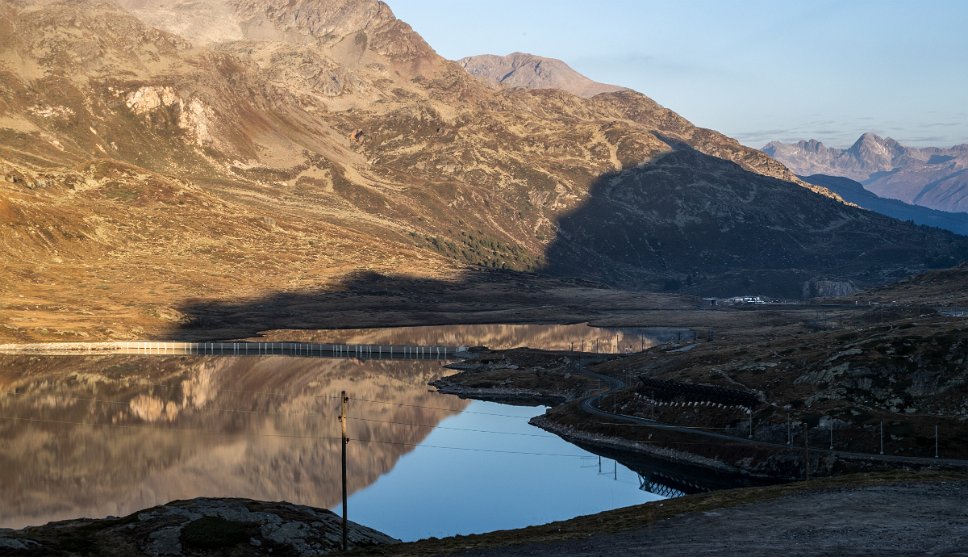 Berninapass, Lago Bianco + Lej Nair