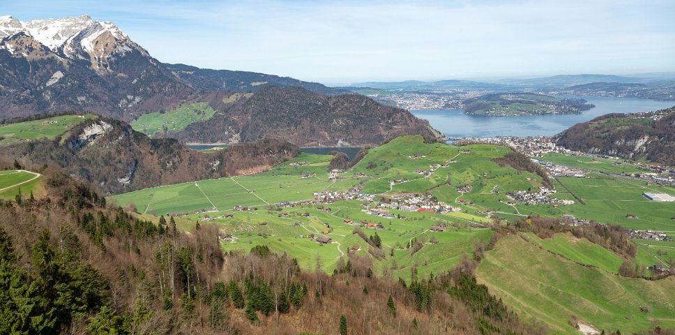 Stanserhorn, Blick aus der Bergstation